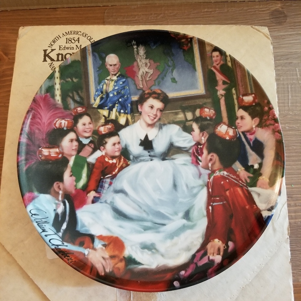 Knowles The King and I Collectors Plate